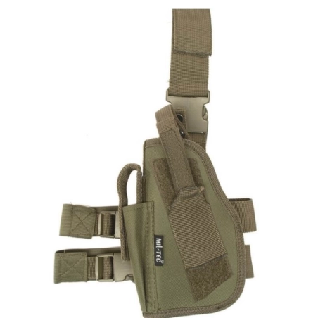 DMoniac Holster de cuisse universel Gaucher OLIVE