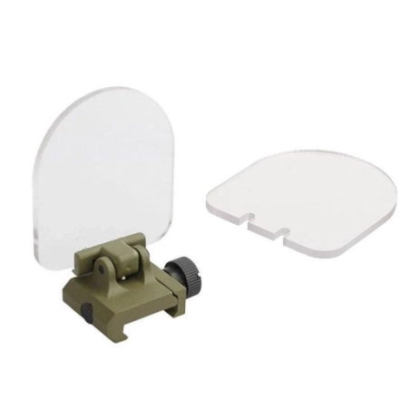 DELTA ARMORY Protection pour Point Rouge & Lunette Rail 21mm TAN