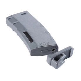 Chargeur Mid-cap Speed 130 billes pour M4 AEG - GRIS