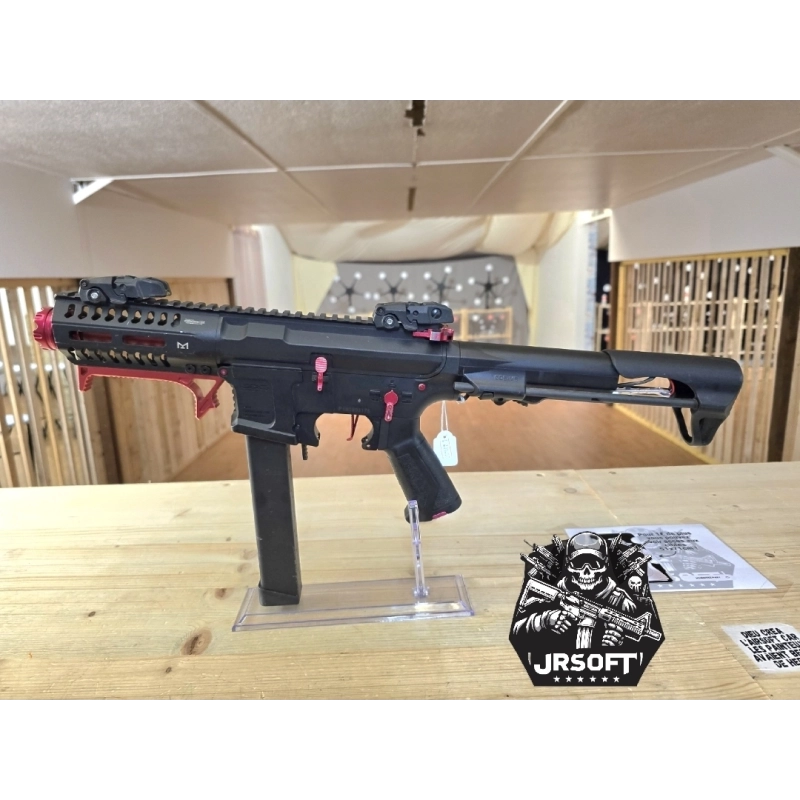 G&G AEG - ARP9 CM16 occasion airsoft - Noire & Rouge