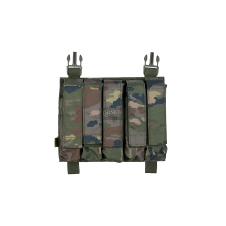 PANNEAU RABAT SMG 9MM FORCE WOODLAND ESPAGNOL DELTA TACTICS