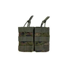 PORTE CHARGEURS DOUBLE 36/AK/M14/SR25 WOODLAND ESPAGNOL DELTA TACTICS