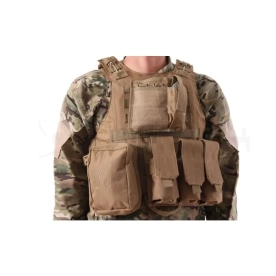 GILET PLATE CARRIER TAN DELTA TACTICS V07