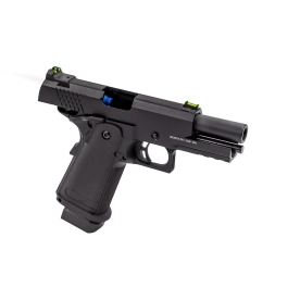 Réplique GBB Raven gaz Hi-Capa 3.8 Pro Noir 0,9J