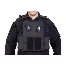 PLATE CARRIER FORCE MK2 NOIR DELTA TACTICS