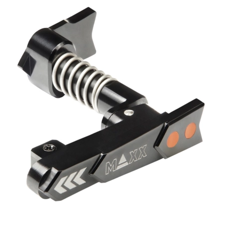 Maxx Model magazine catch Advanced CNC Aluminium Style A (noir)