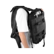 SAC A DOS TRANSFORMABLE EN GILET - NOIR