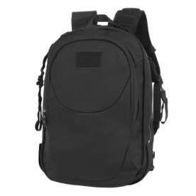 SAC A DOS TRANSFORMABLE EN GILET - NOIR