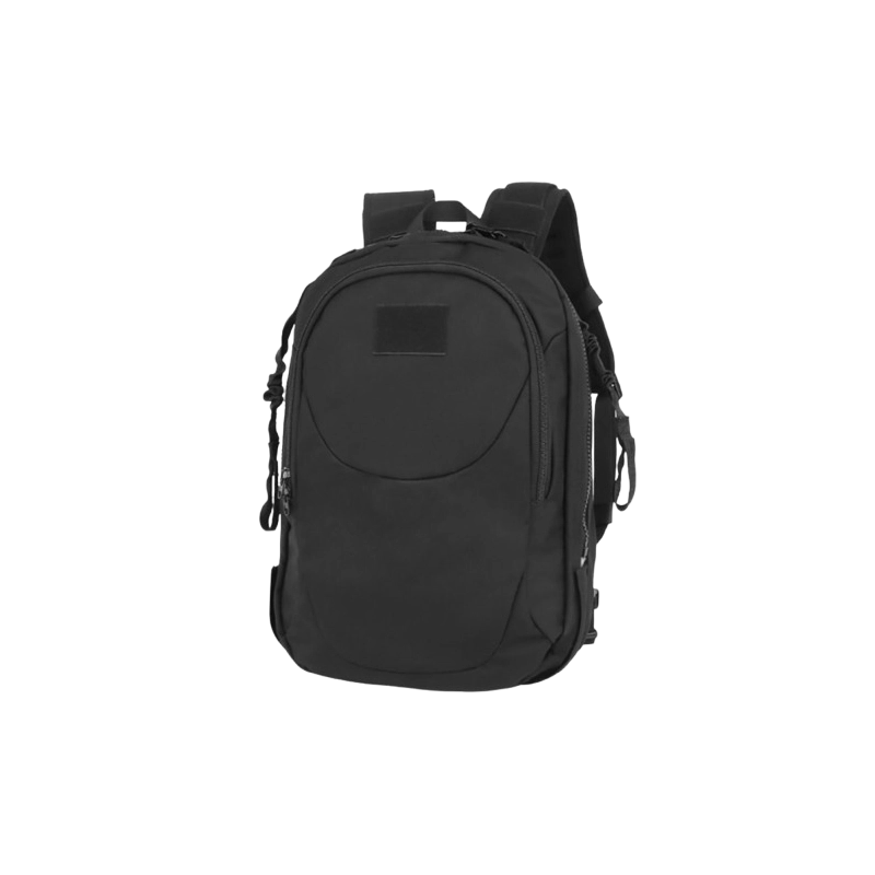 SAC A DOS TRANSFORMABLE EN GILET - NOIR