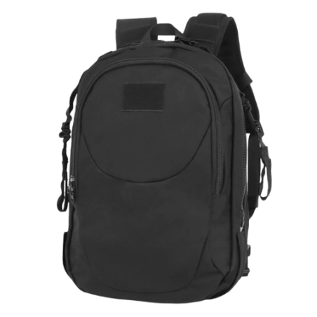 SAC A DOS TRANSFORMABLE EN GILET - NOIR