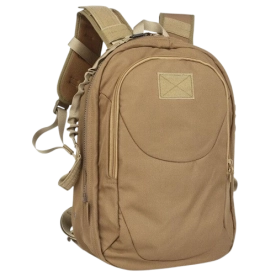 SAC A DOS TRANSFORMABLE EN GILET - TAN