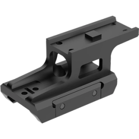 MONTAGE PICATINNY HAUT PLATINE POINT ROUGE