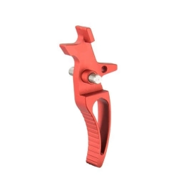 Détente AEG V2 Speed Skeleton Curved rouge