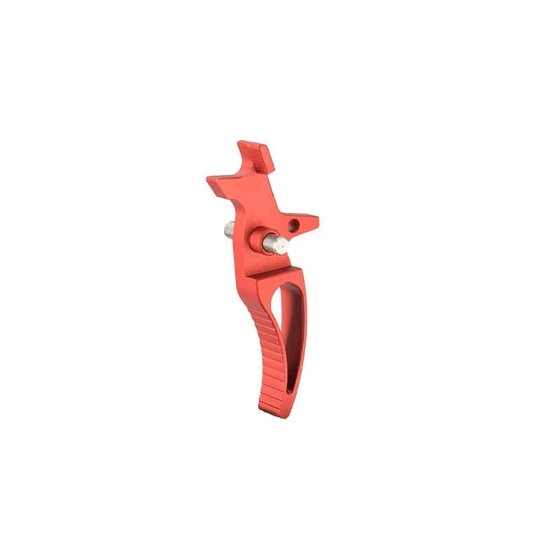 Détente AEG V2 Speed Skeleton Curved rouge