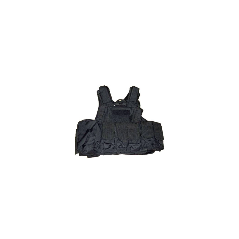 GILET TACTIQUE ROYAL NOIR (V1026B) GILET TACTIQUE ROYAL NOIR (V1026B)