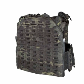 Gilet tactique porte-plaques Drake MK4 - Corso Tactical - MULTICAM BLACK