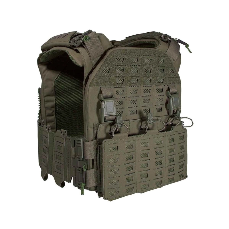Gilet tactique porte-plaques Drake MK4 - Corso Tactical - RANGER GREEN Gilet tactique porte-plaques Drake MK4 - Corso Tactical - RANGER GREEN