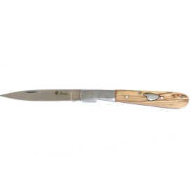 Couteau Pliant Vendetta Corsica Métal Bois Lame 9cm