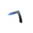 Couteau pliant Extra Plat Lame 7cm manche Noir