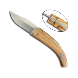 Couteau pliant bois Corse Lame 8cm