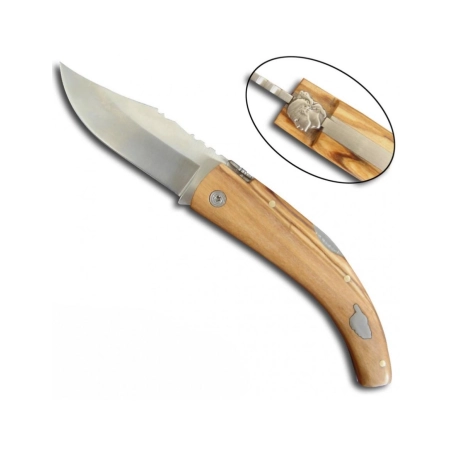 Couteau pliant bois Corse Lame 8cm