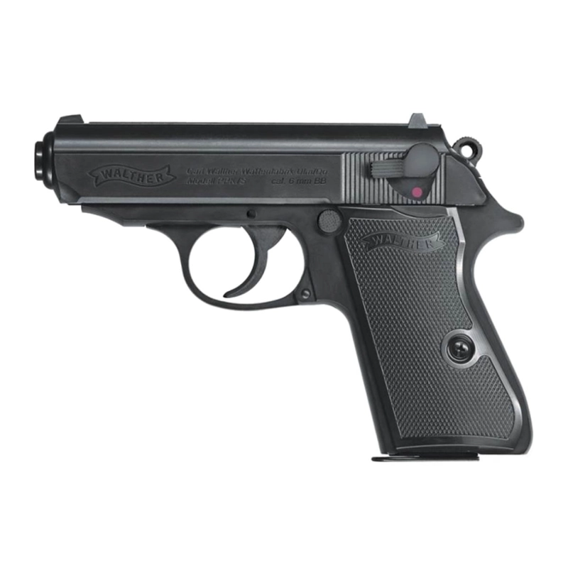 Walther PPK/S Noir Culasse Métal Spring 0.5J Walther PPK/S Noir Culasse Métal Spring 0.5J