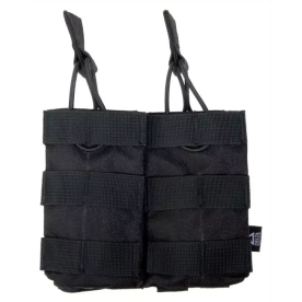 PORTE CHARGEURS DOUBLE M4 NOIR DELTA TACTICS