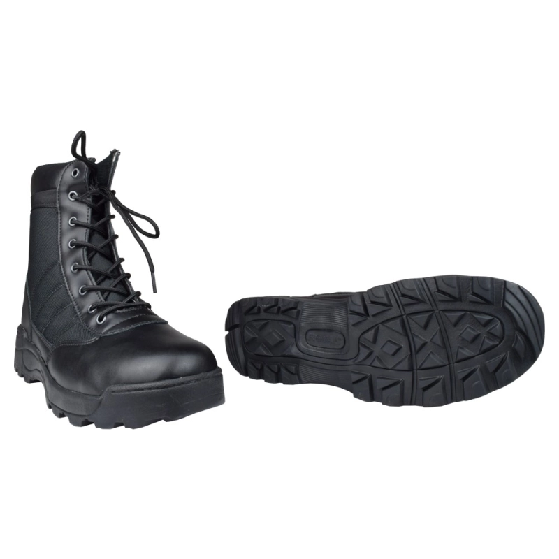 BOTTES MILITAIRES ROYALES NOIRES TAILLE 44EU (RP-BMB-44)