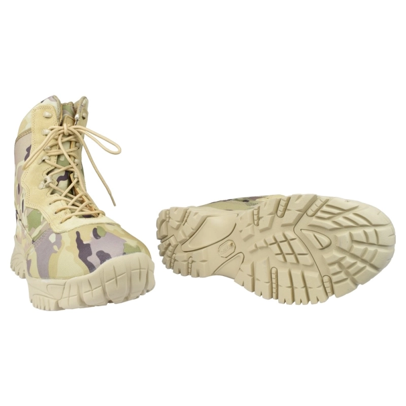BOTTES MILITAIRES DE COMBAT ROYAL MULTICAM TAILLE 45EU (RP-BCM-45)