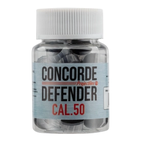 Cal. 50 - Billes de Défense à ailettes caoutchouc - Pot de 30 munitions Sniper