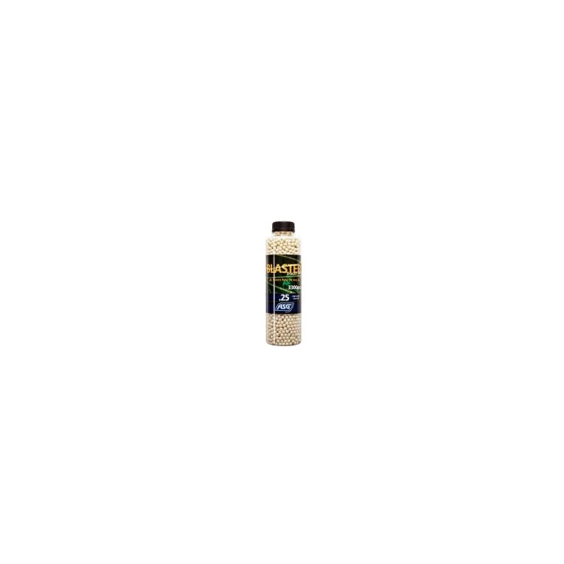 BILLES 0.25G BLASTER TRACANTES VERTES EN BOUTEILLE DE 3300
