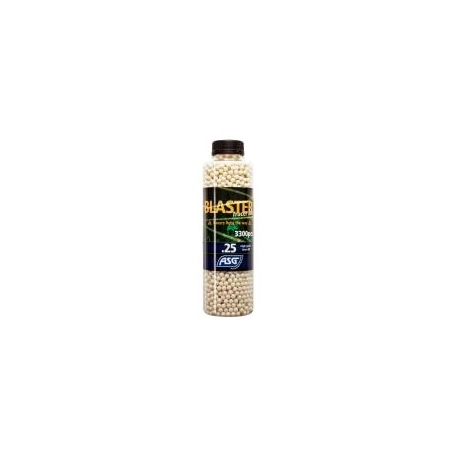 BILLES 0.25G BLASTER TRACANTES VERTES EN BOUTEILLE DE 3300
